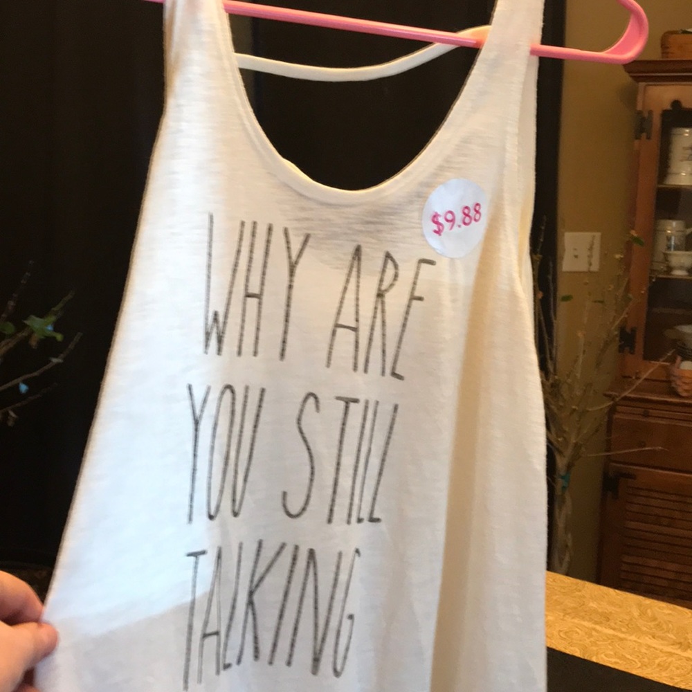 Flaired tank top